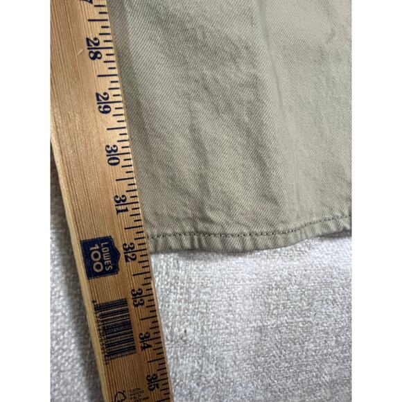 Levi’s 501 Original Fit Tan Button‑Fly Straight Leg 5-Pocket Denim Jeans 40x32 - Picture 7 of 8